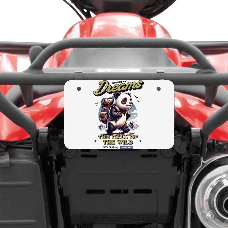 Summit Of Dreams Atv License Plate | Artistshot