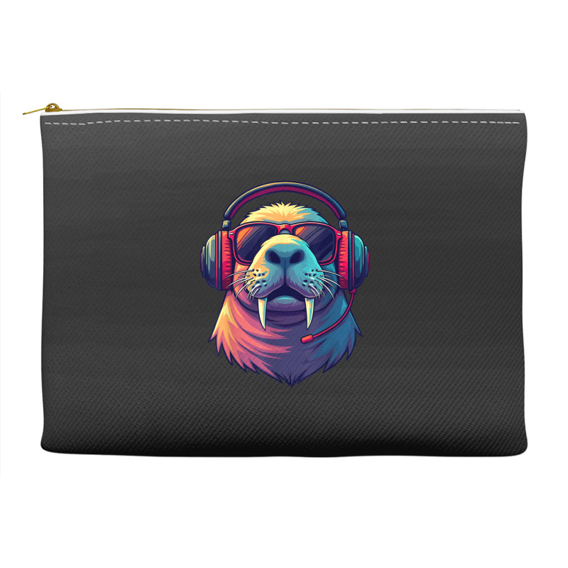 Dj Manatee Accessory Pouches | Artistshot