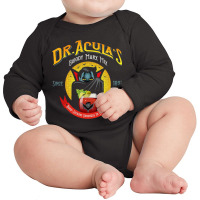 Dr. Acula's Bloody Mary Mix Long Sleeve Baby Bodysuit | Artistshot