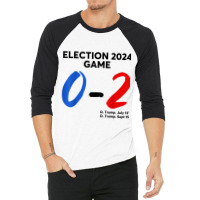 Election 2024 Game 0   2 You Missed Funny Again 3/4 Sleeve Shirt | Artistshot