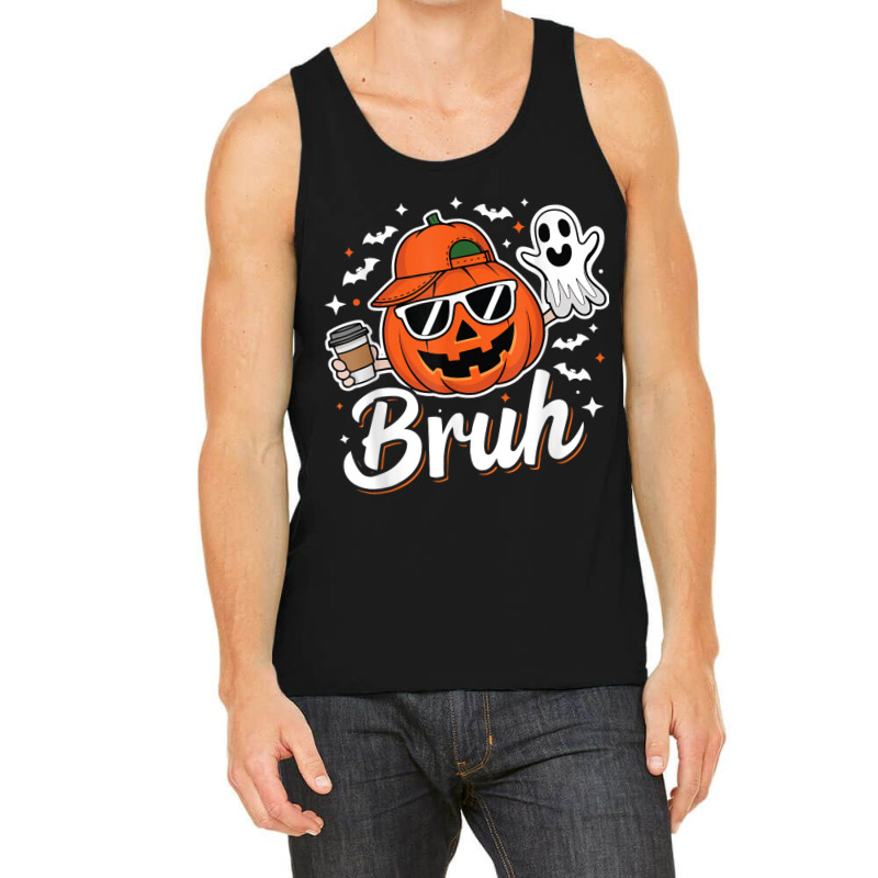 Funny Halloween Pumpkin Coffee Tank Top | Artistshot