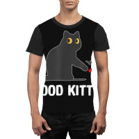 Good Kitty Funny Black Cat Trump Democrat Graphic T-shirt | Artistshot