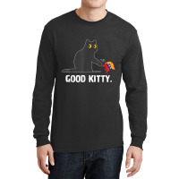 Good Kitty Funny Black Cat Trump Democrat Long Sleeve Shirts | Artistshot