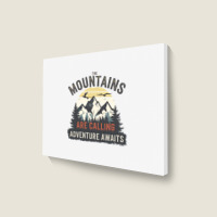 The Mountains Are Calling 2 Landscape Canvas Print | Artistshot