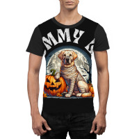 Mummy Lab Halloween Dog Graphic T-shirt | Artistshot