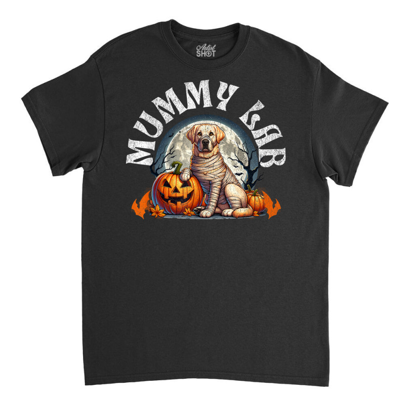 Mummy Lab Halloween Dog Classic T-shirt | Artistshot