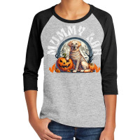 Mummy Lab Halloween Dog Youth 3/4 Sleeve | Artistshot