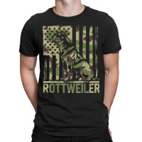 Rottweiler   Usa American Flag Camouflage Dog Owne T-shirt | Artistshot