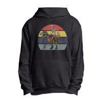 Skeleton Riding Mummy Dinosaur Halloween Urban Pullover Hoodie | Artistshot