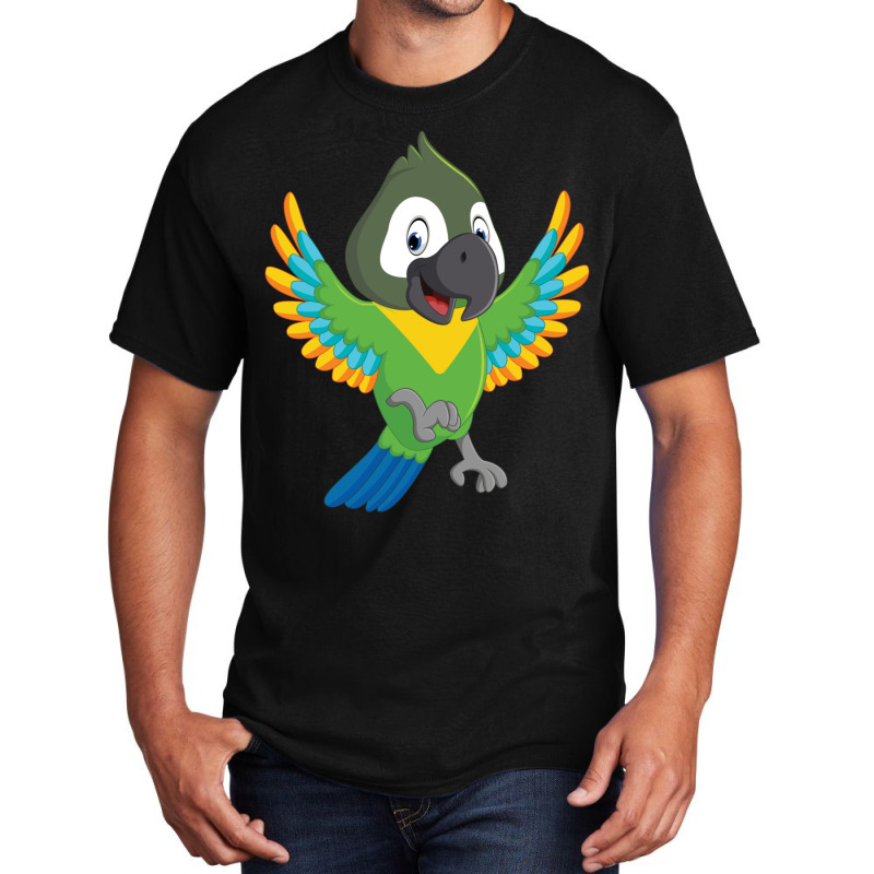 Senegal Parrot Colorful Basic T-shirt | Artistshot