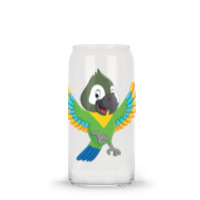 Senegal Parrot Colorful Glass Tumbler | Artistshot