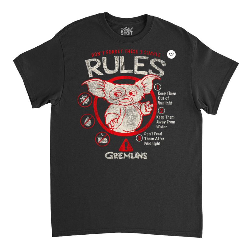 The 3 Simple Rules Classic T-shirt | Artistshot