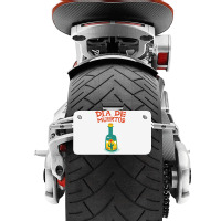 Dia De Muertos, Cactus Motorcycle License Plate | Artistshot