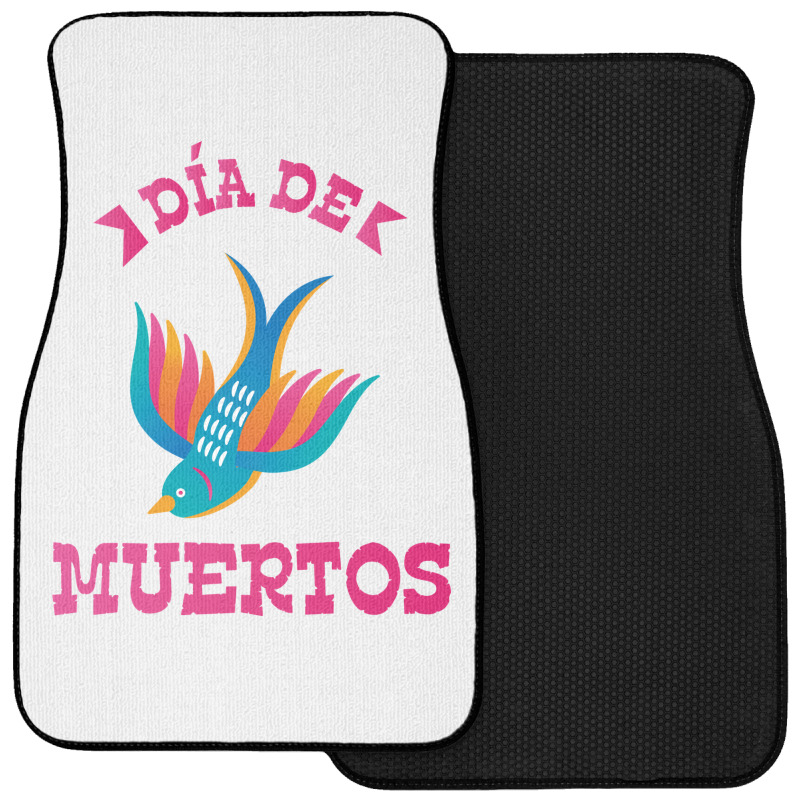 Dia De Muertos, Bird, Birds Front Car Mat | Artistshot