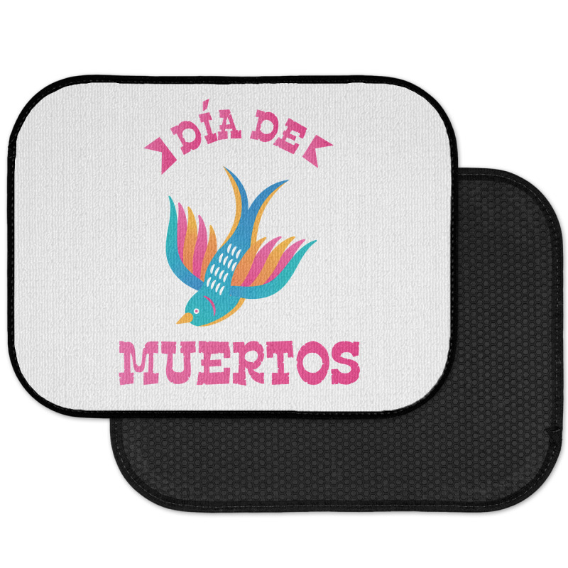 Dia De Muertos, Bird, Birds Rear Car Mat | Artistshot