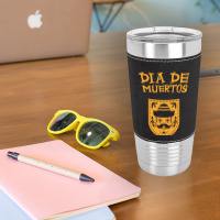 Dia De Muertos, Flowers Leatherette Tumbler | Artistshot