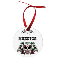 Dia De Muertos, Skull, Skuls, Skeleton, Flowers Ornament | Artistshot