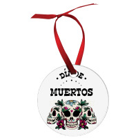 Dia De Muertos, Skull, Skuls, Skeleton, Flowers Ornament | Artistshot