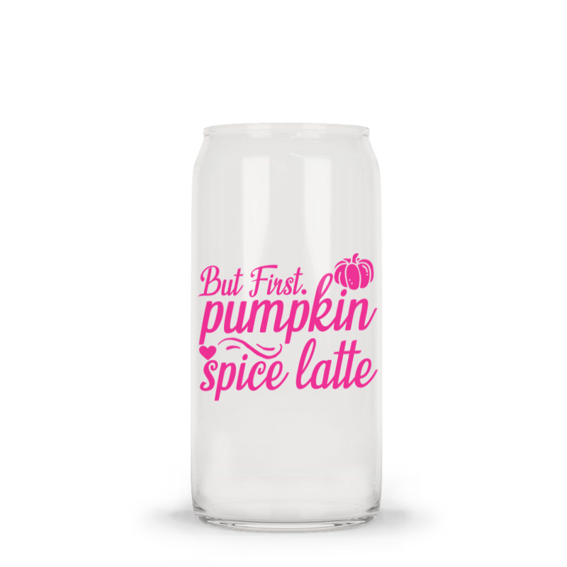 But First Pupmpkin Spice Latte, Halloween Glass Tumbler | Artistshot