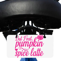 But First Pupmpkin Spice Latte, Halloween Bicycle License Plate | Artistshot