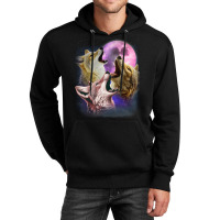 3 Jackals Howling At The Moon Unisex Hoodie | Artistshot