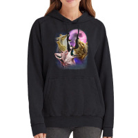 3 Jackals Howling At The Moon Vintage Hoodie | Artistshot