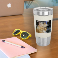 Cat Trump 9 Lives Baby Nine Lives B!vches Leatherette Tumbler | Artistshot