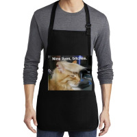 Cat Trump 9 Lives Baby Nine Lives B!vches Medium-length Apron | Artistshot