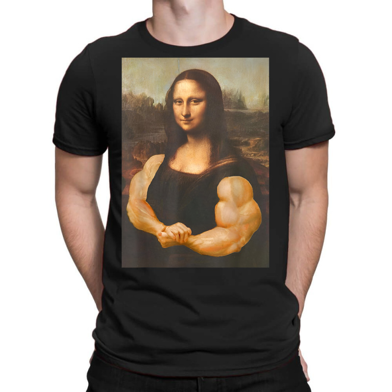 Funny Mona Lisa Bodybuilding T-shirt | Artistshot