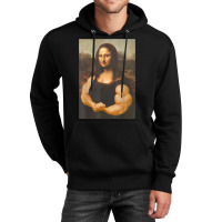 Funny Mona Lisa Bodybuilding Unisex Hoodie | Artistshot