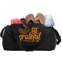 Be Grateful, Heart Duffel Bag | Artistshot