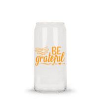 Be Grateful, Heart Glass Tumbler | Artistshot