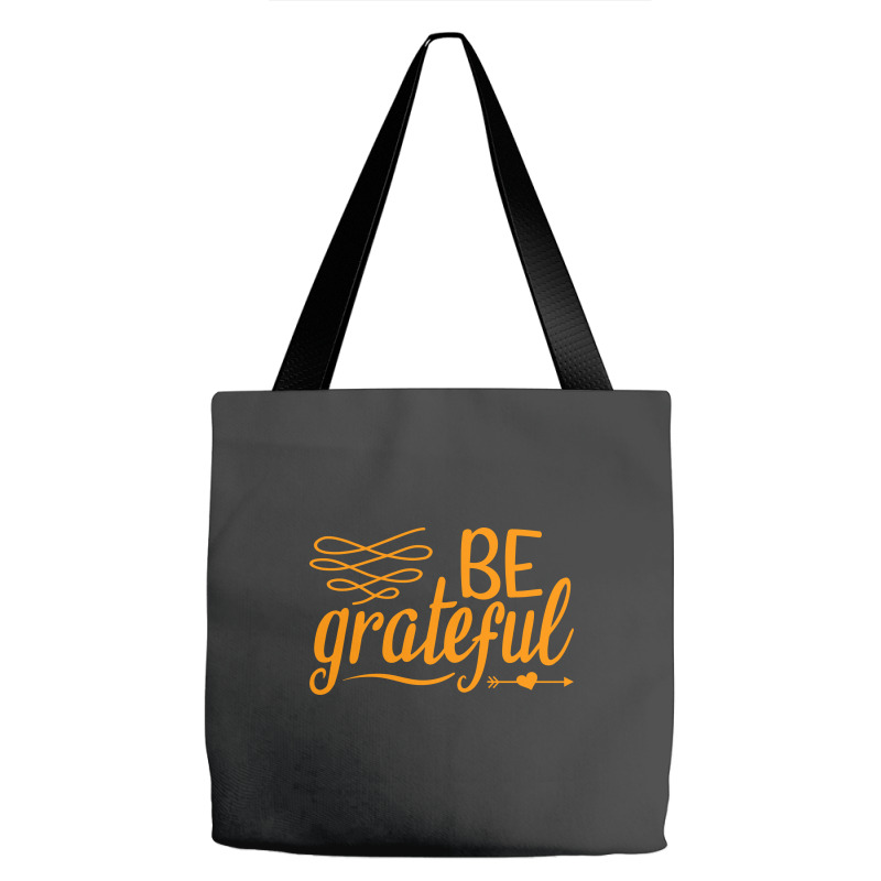 Be Grateful, Heart Tote Bags | Artistshot