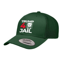 Prison Trump For Prison Trump For Jail Trump 4 Jail T Shirt Retro Trucker Cap | Artistshot