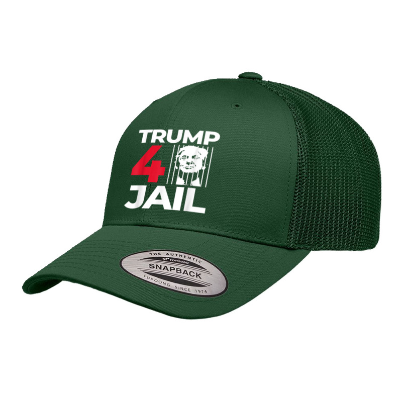 Prison Trump For Prison Trump For Jail Trump 4 Jail T Shirt Retro Trucker Cap | Artistshot