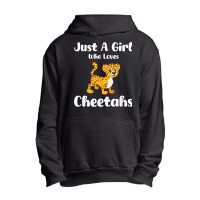 Just A Girl Who Loves Cheetahs Urban Pullover Hoodie | Artistshot