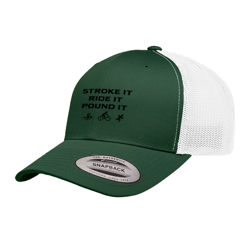 Triathlon Retro Trucker Cap by YAMARIMULERO | Artistshot