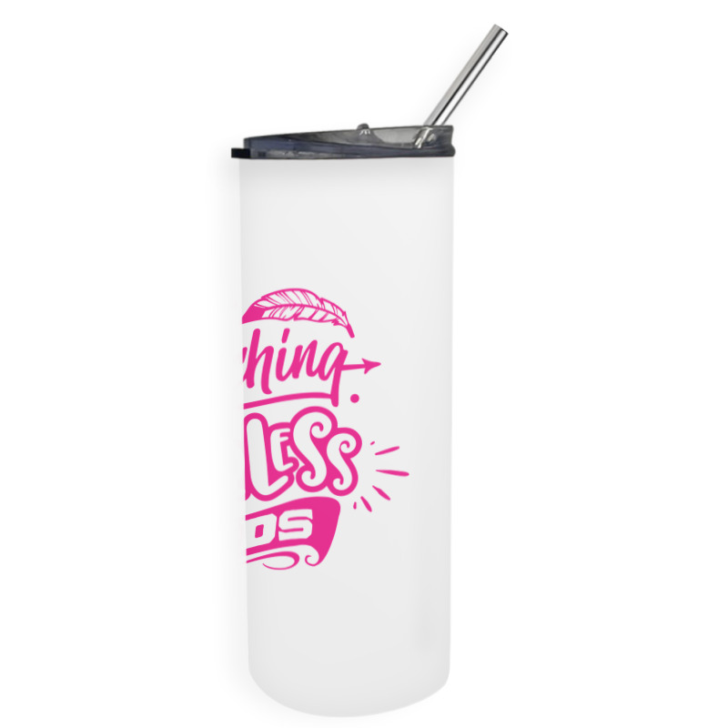 Teaching Fearless Kids Skinny Tumbler | Artistshot