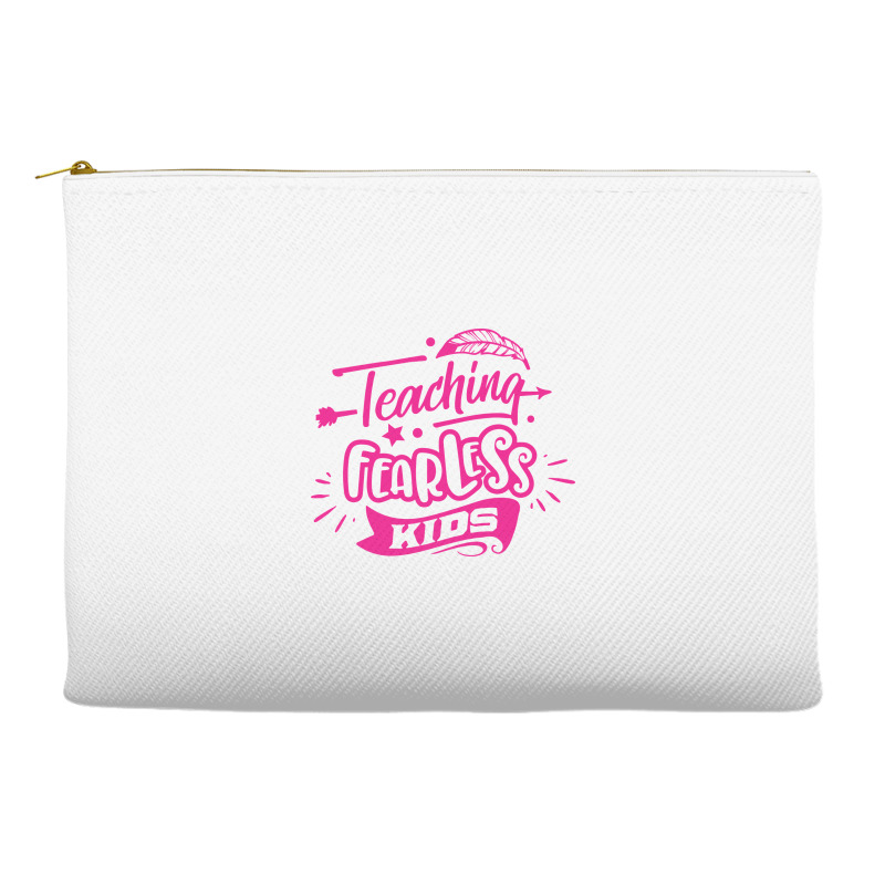 Teaching Fearless Kids Accessory Pouches | Artistshot