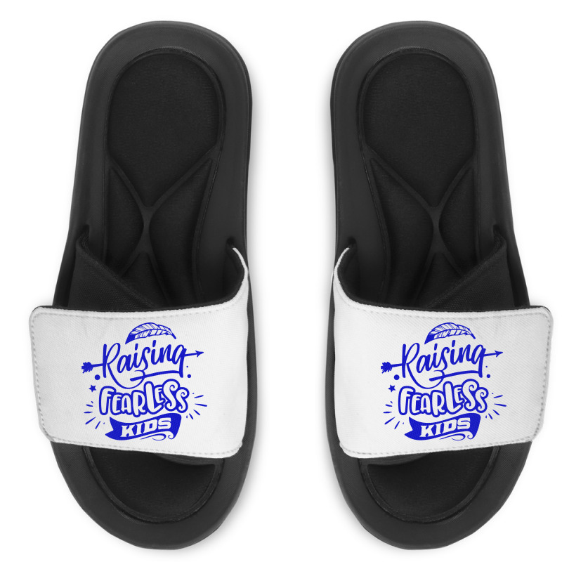 Rasising Fearless Kids Slide Sandal | Artistshot