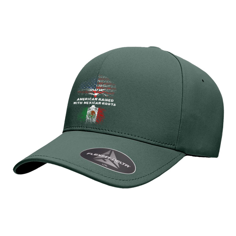 American Raised With Mexican Roots Mexico Seamless Cap by cm-arts | Artistshot