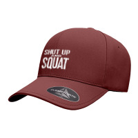 Shut Up And Squat Powerlifting Weight Training Gear Tank Top Seamless Cap | Artistshot