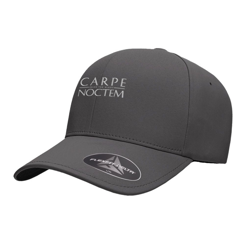 Latin Quote Carpe Noctem Seize The Night Seamless Cap by home12 | Artistshot