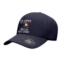 I'm Sorry Did I Roll My Eyes Out Loud Chicken Sarcastic Seamless Cap | Artistshot