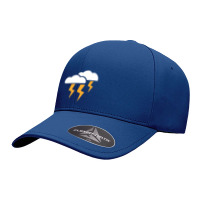 Thunderstorm Lightning Seamless Cap | Artistshot