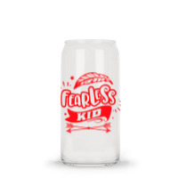 Fearless Kid Glass Tumbler | Artistshot