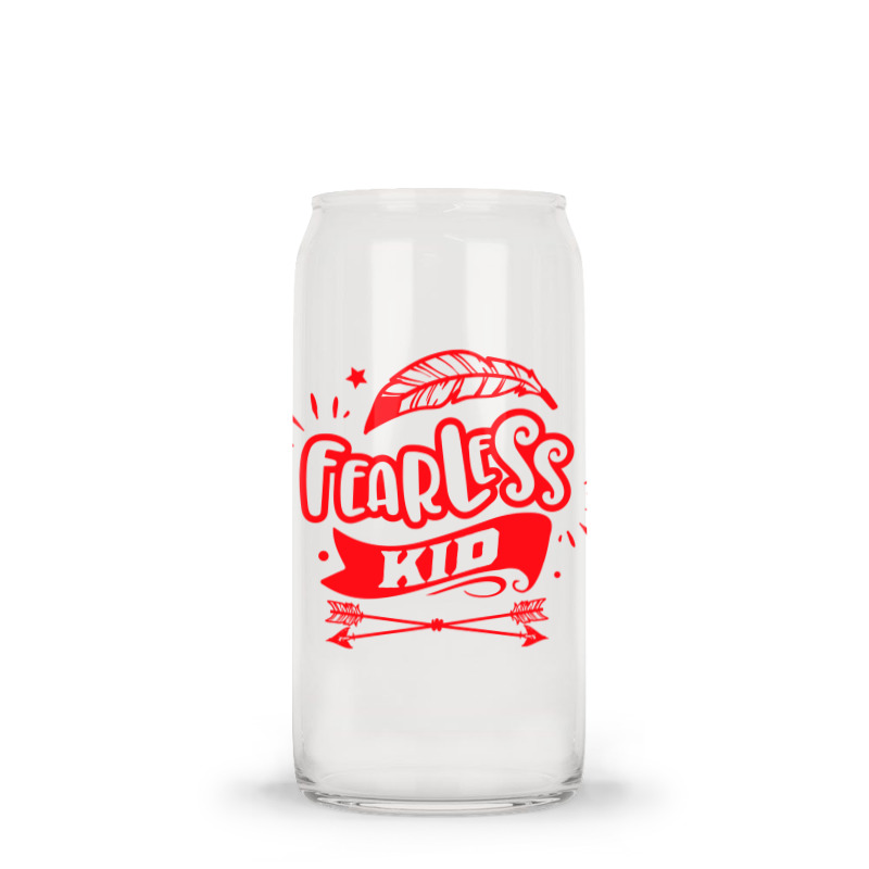 Fearless Kid Glass Tumbler | Artistshot