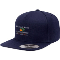 Fraser's Ridge North Carolina Pumpkin Patch Fall Festival 5 Panel Snapback Cap | Artistshot