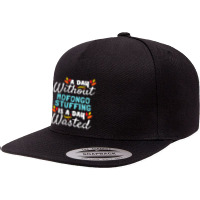 Womens Day Without Mofongo Stuffing Is Day Wasted Thanksgiving V Neck 5 Panel Snapback Cap | Artistshot