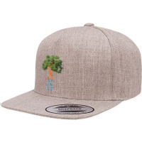 Dna Tree Of Life Earth Science Genetics Environment Biology Long Sleev 5 Panel Snapback Cap | Artistshot